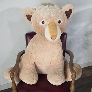 Giant HTF Goffa Lion Cub Stuffed Plushie 32" Tall